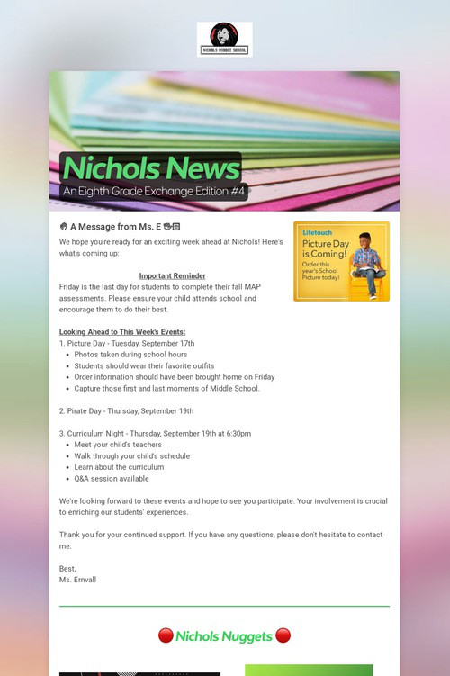 Nichols News