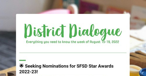 District Dialogue