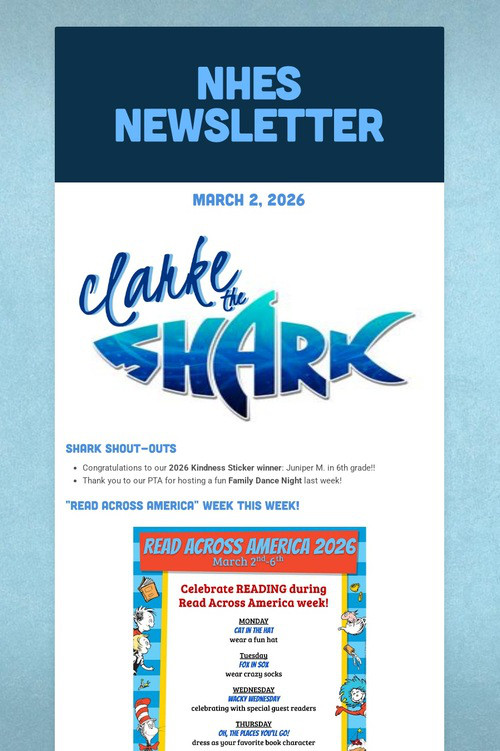 NHES Newsletter