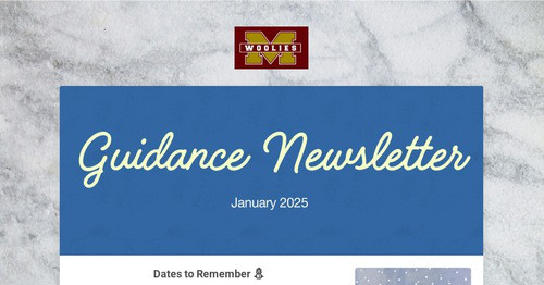 Guidance Newsletter