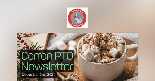 Corron PTO Newsletter