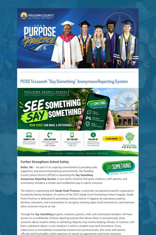 PCSD School News