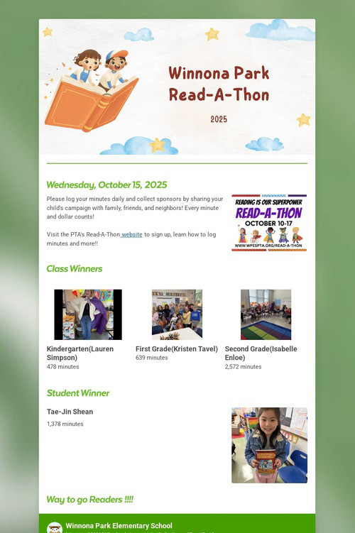Read-A-Thon 2025