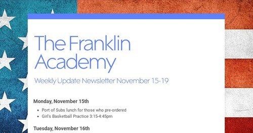 The Franklin Academy