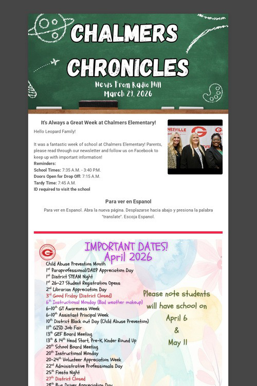 Chalmers Chronicle