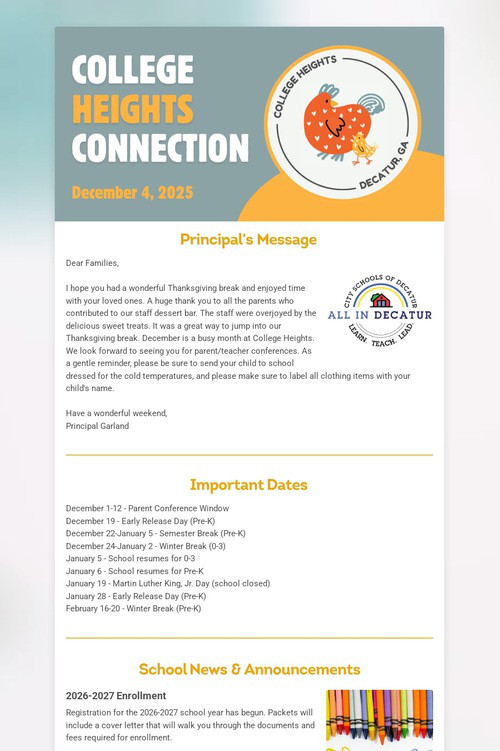 College Heights Connection