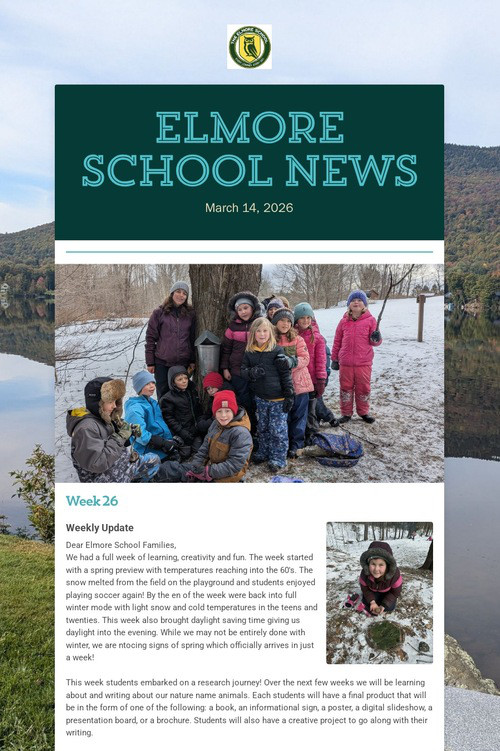 ELMORE School News