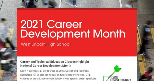 2021 Career Development Month