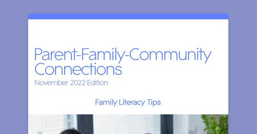 Parent-Family-Community Connections