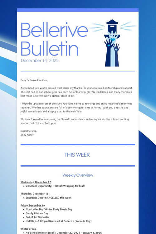 Bellerive Bulletin