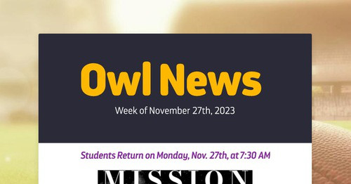 Owl News