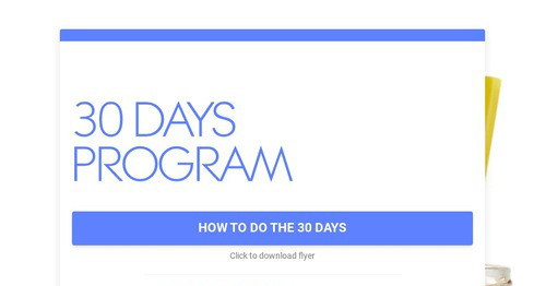 30 DAYS PROGRAM