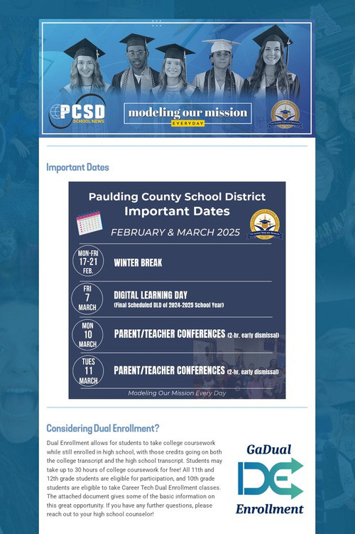 PCSD School News