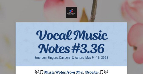 Vocal Music Notes #3.36