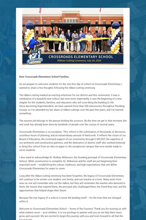PCSD School News