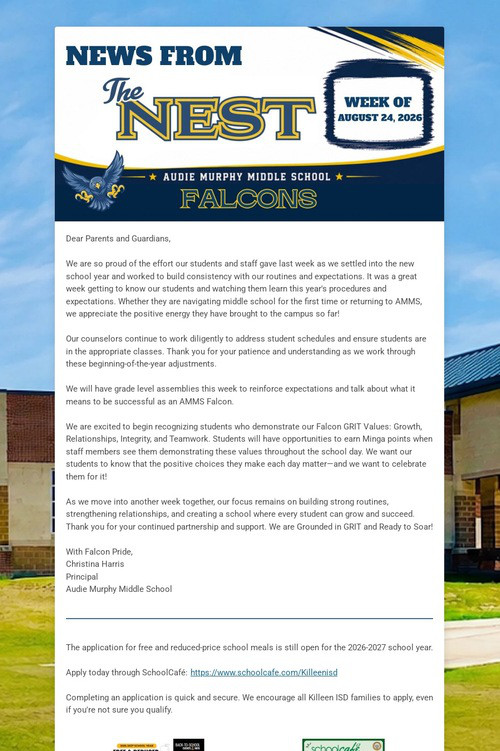 News from the Nest