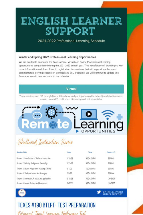 English Learner Support