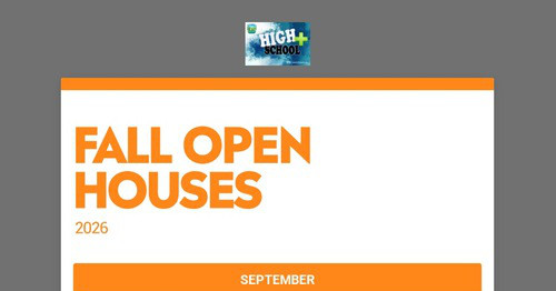 FALL OPEN HOUSES