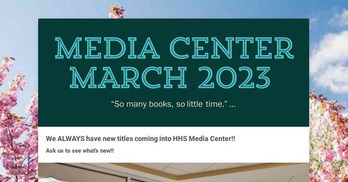 Media Center MARCH 2023