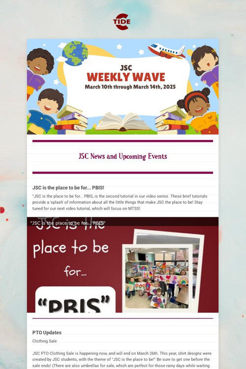 JSC Weekly Wave