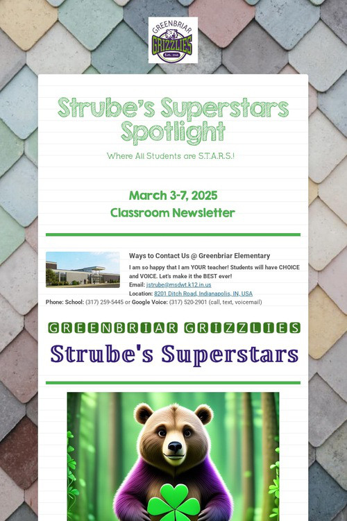 Strube's Superstars Spotlight