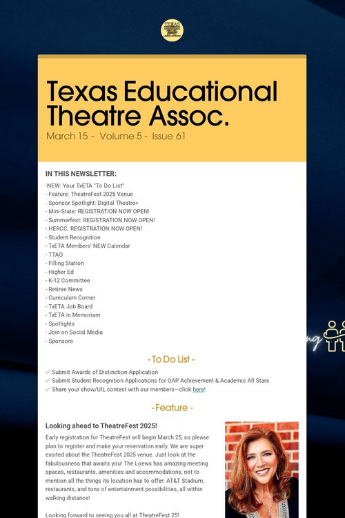 Texas Educational Theatre Assoc.