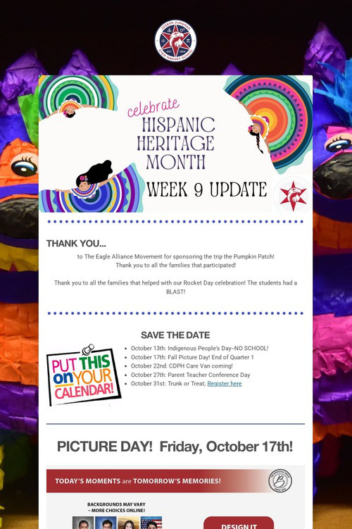 Week 9 Updates