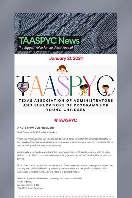 TAASPYC News