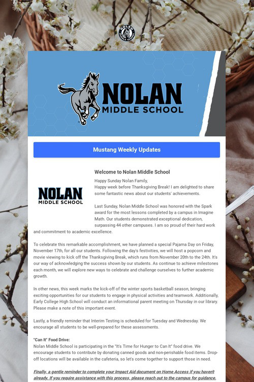 Weekly Update