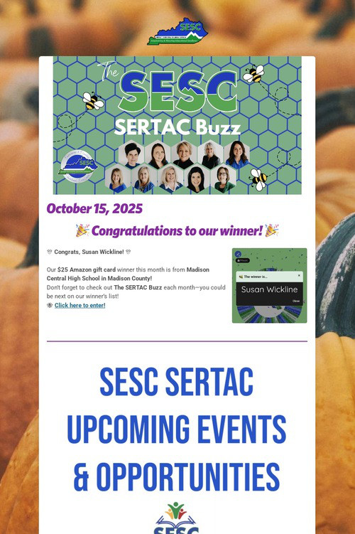 The SERTAC Buzz