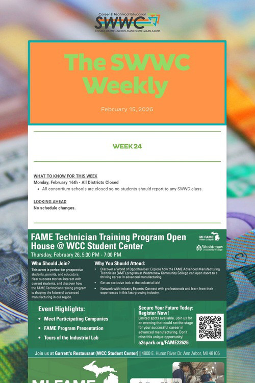 The SWWC Weekly