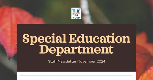 Special Education Department