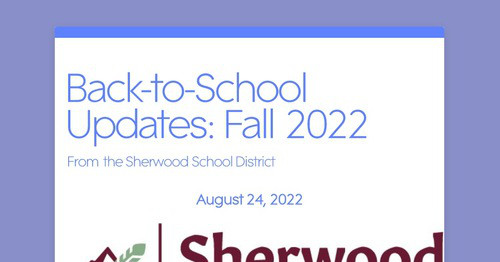 Back-to-School Updates: Fall 2022