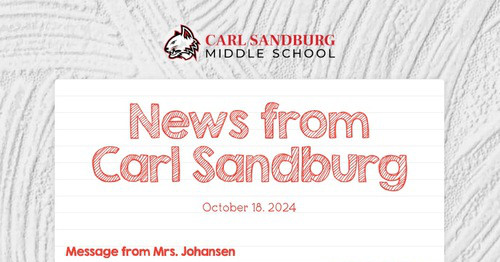 News from Carl Sandburg