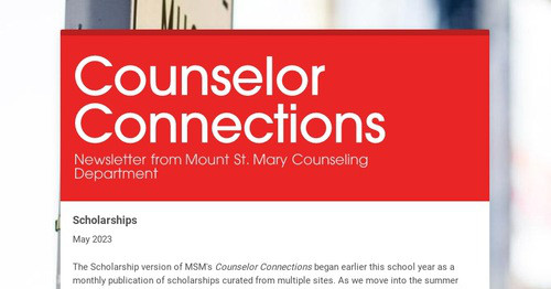 Counselor Connections