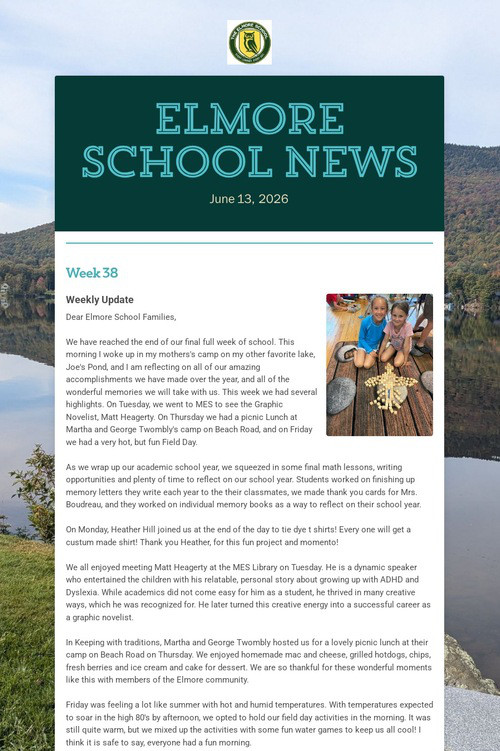 ELMORE School News