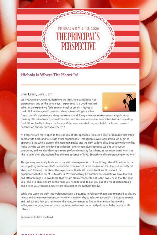 The Principal's Perspective