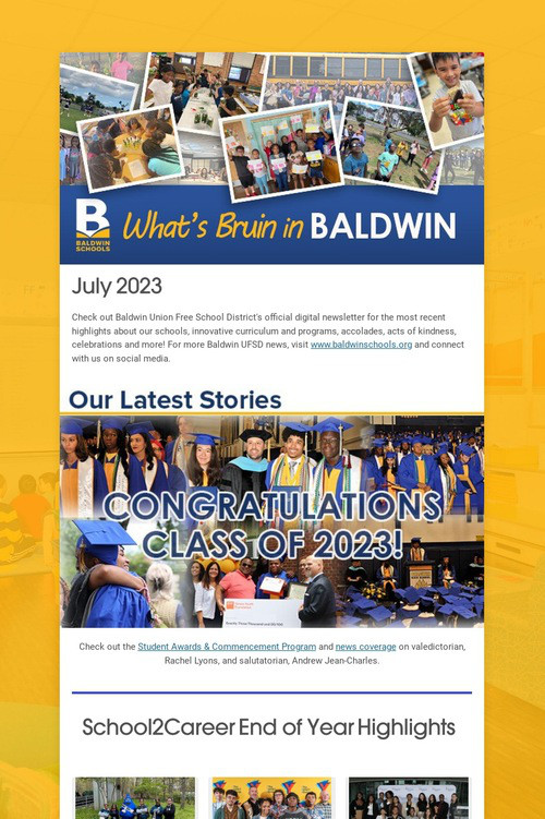 What's Bruin in Baldwin