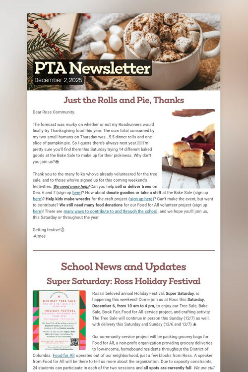 PTA Newsletter