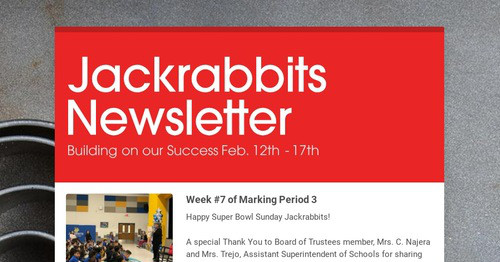 Jackrabbits Newsletter
