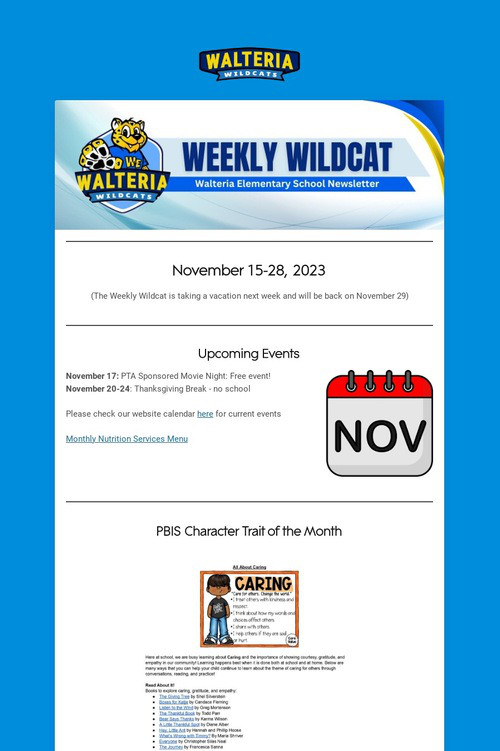 Weekly Wildcat
