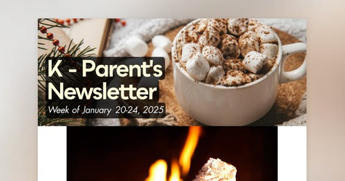 K - Parent's Newsletter