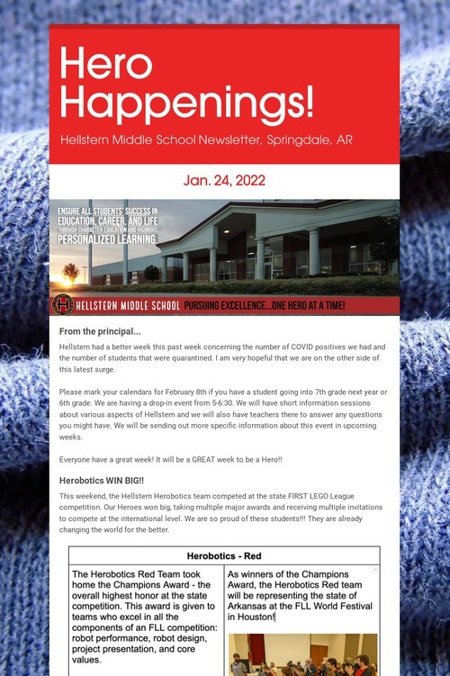 Hero Happenings!