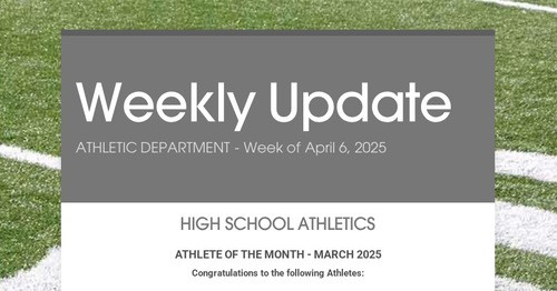 Weekly Update