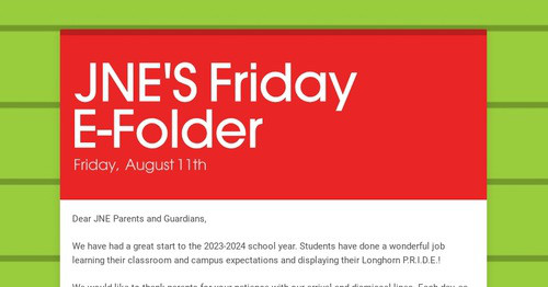 JNE'S Friday E-Folder