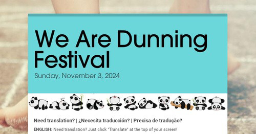 We Are Dunning Festival