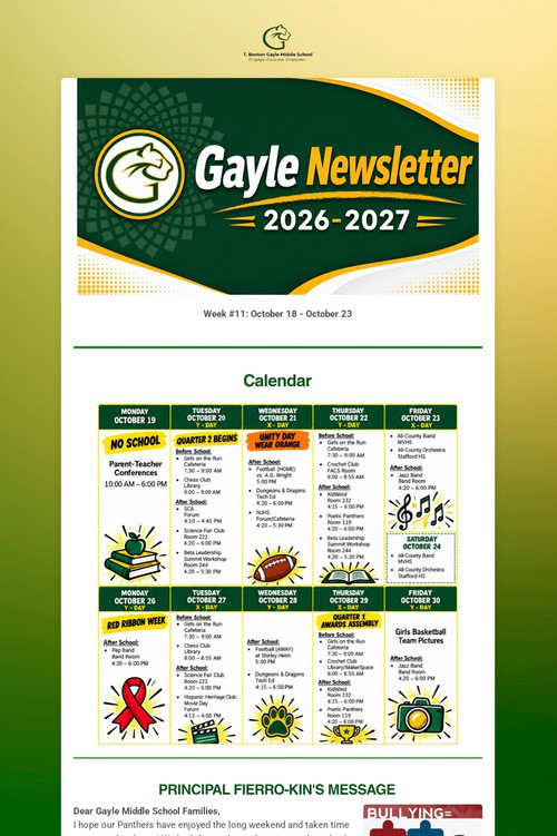 Gayle Newsletter