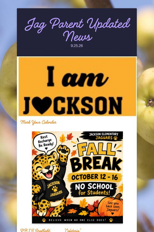 Jag Parent Updated News