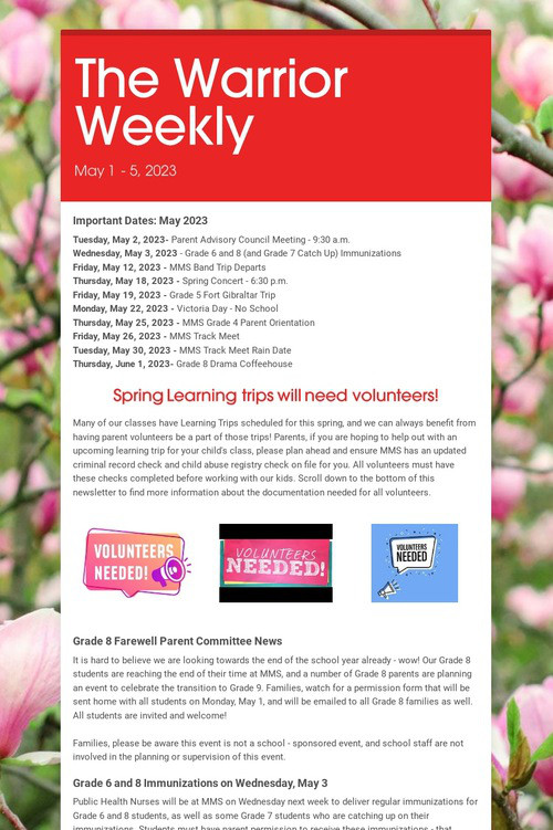 The Warrior Weekly