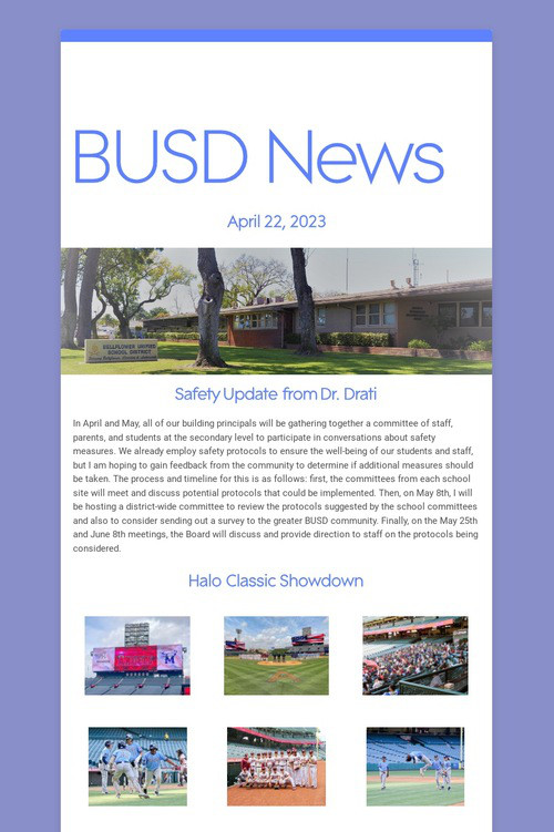 BUSD News